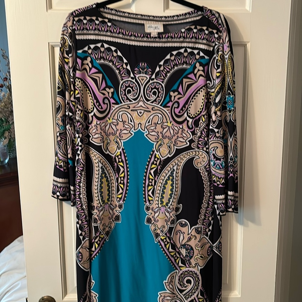 Beige by ECI dress size 14